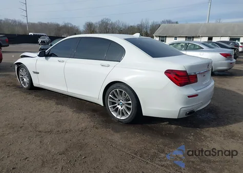2013 BMW 750Li xDrive from USA, damaged, VIN WBAYF8C57DDE59175
